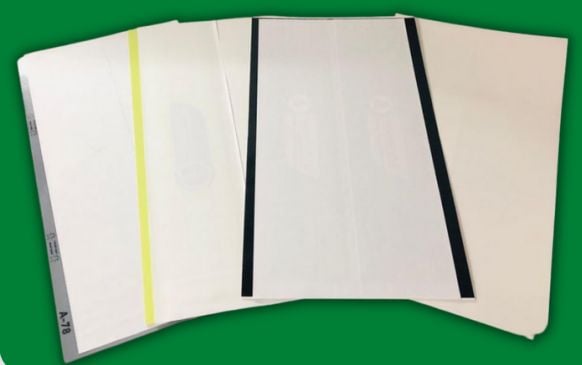 924 ECO blanca DOBLE ADVANCE 23X43CM TRAMPA PEG. VOLADORES