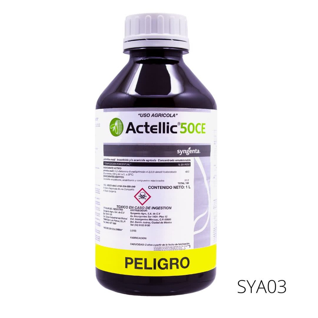ACTELLIC 50 CE Pirimifos Etil 50% 1 L