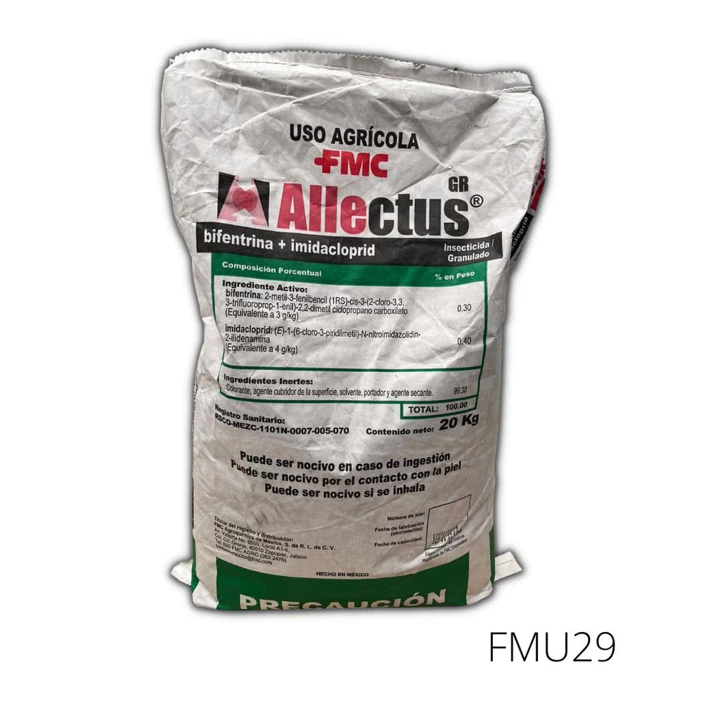 ALLECTUS Bifentrina 4.58% Imidacloprid 22.87% 20kg