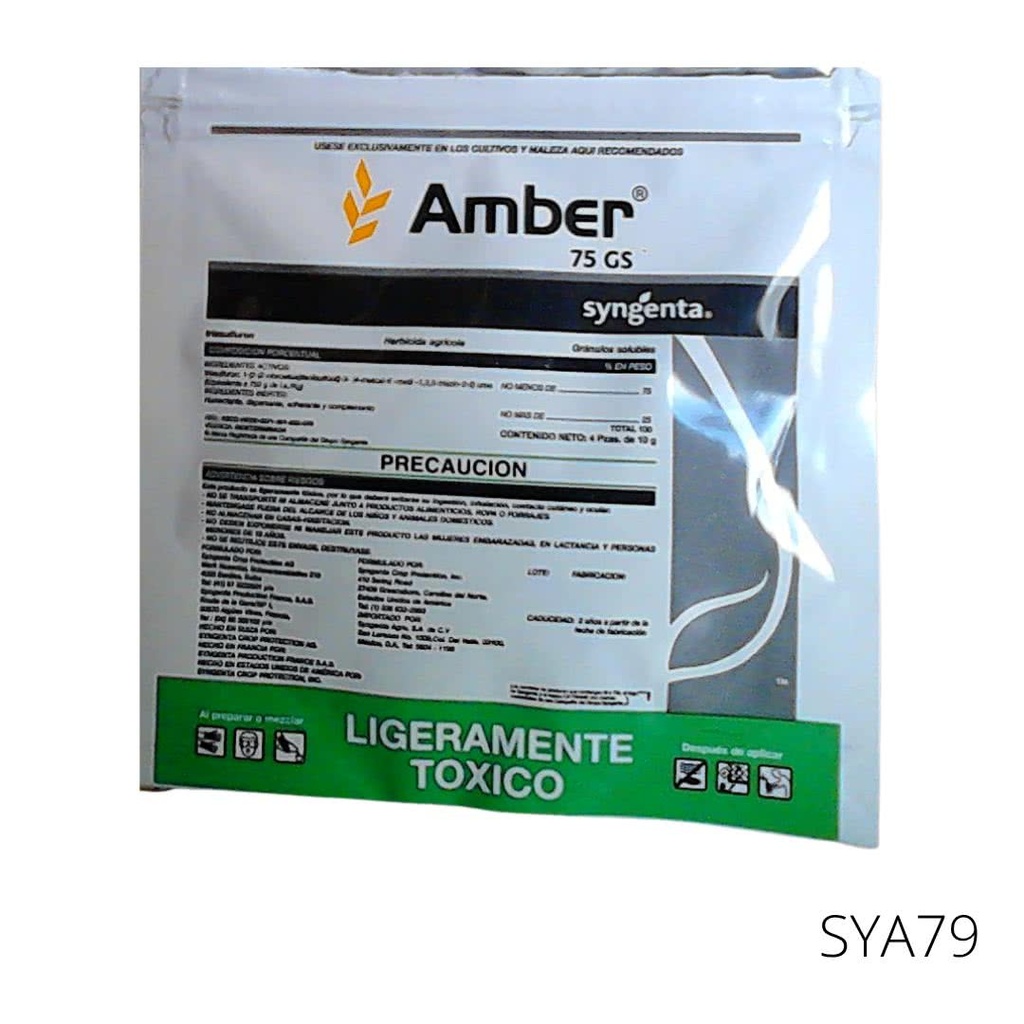 AMBER 75 GS Triasulfuron 75% 10 gr
