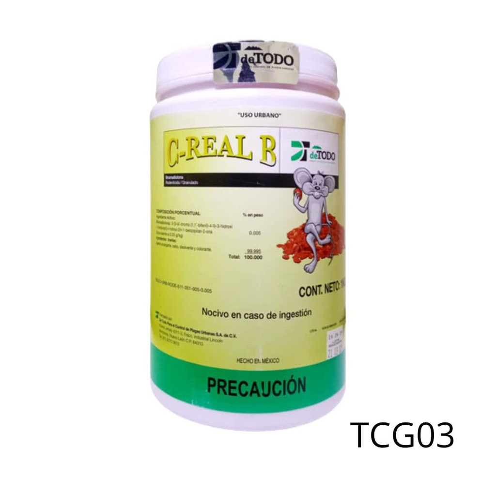 C-REAL B GRANULADO Bromadiolona 1 kg