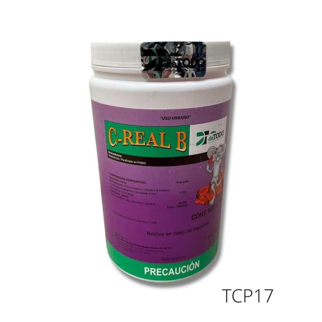 C-REAL B PELLETS Bromadiolona 1 kg