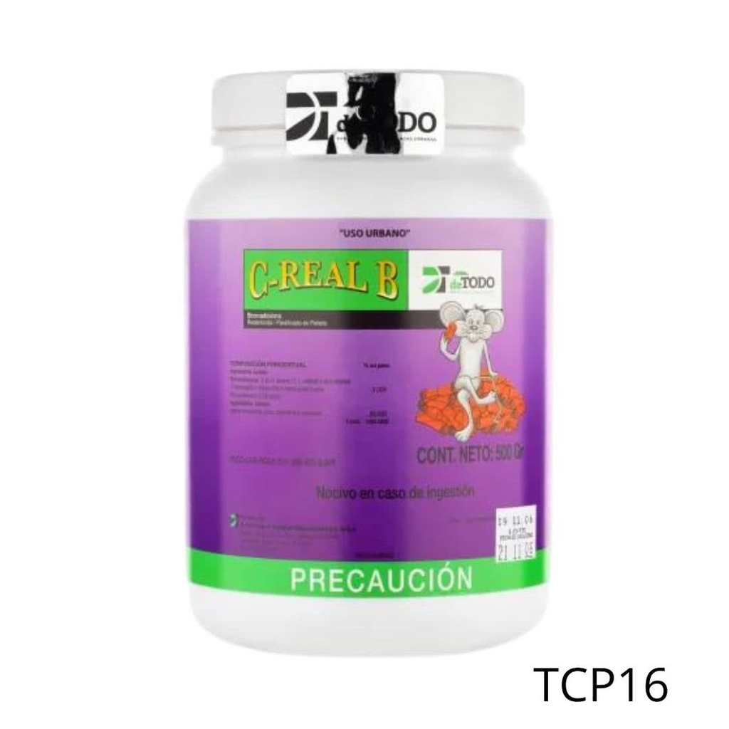 C-REAL B PELLETS Bromadiolona 500 g