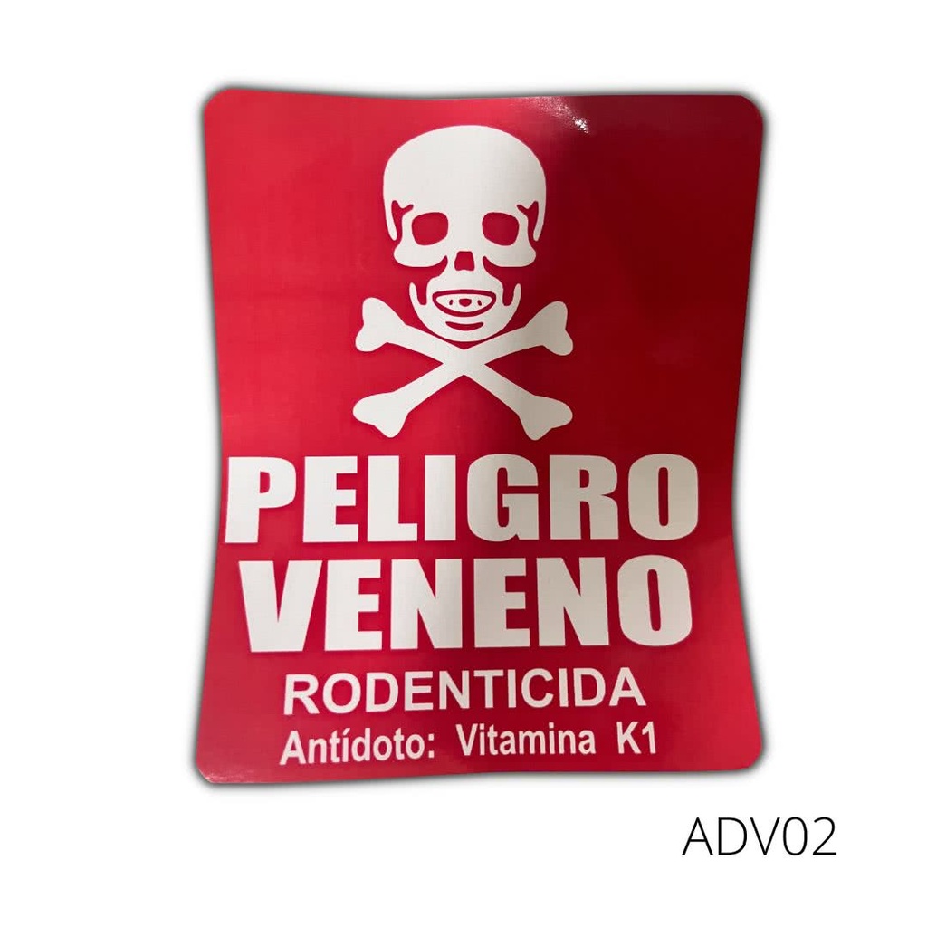 CALCOMANIA VINIL P/CEBADERO 10X12.5 CM Etiqueta Estampa
