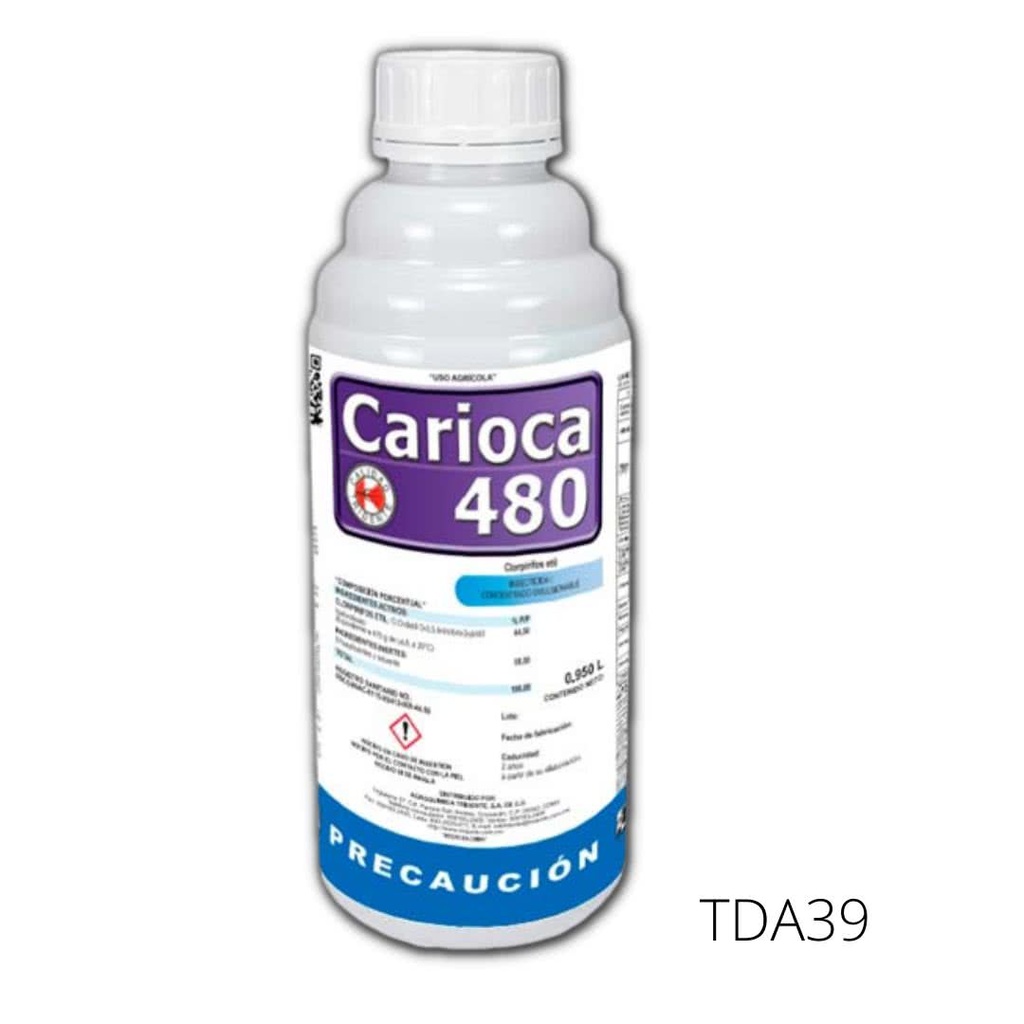 CARIOCA 480 Clorpirifos etil 44.44% 950 ml