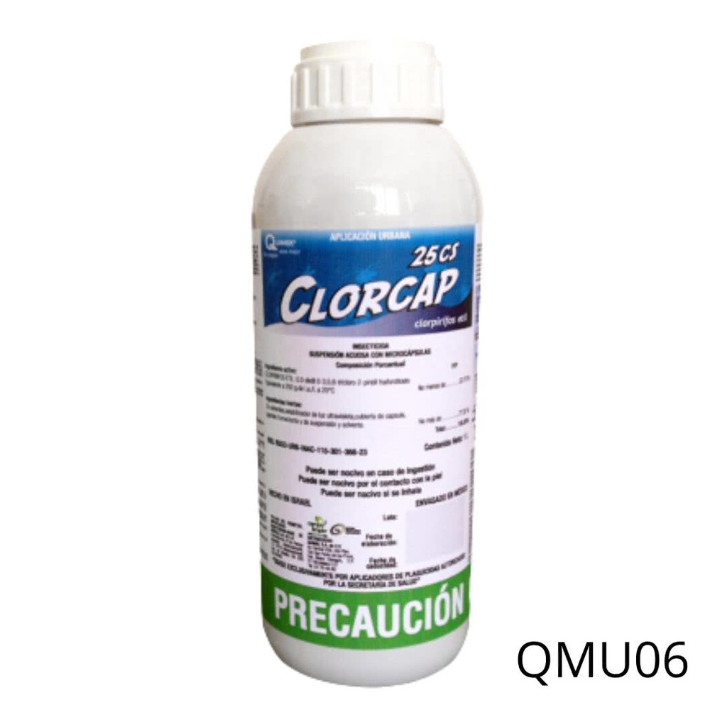 CLORCAP 25 CS Clorpirifos etil 22.70% 1 L