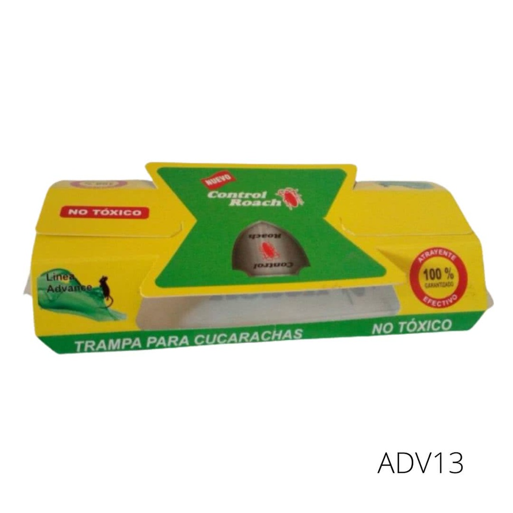CONTROL ROACH TRAMPA CON ATRAYENTE CUCARACHA