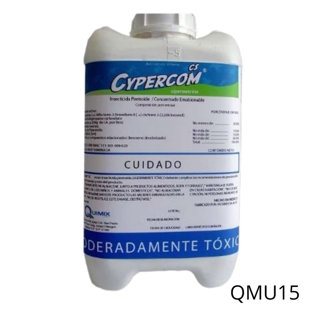 CYPERCOM CE Cipermetrina 21.29% 20 L