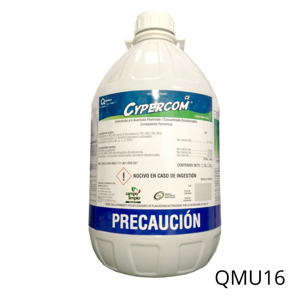 CYPERCOM CE Cipermetrina 21.29% 5 L