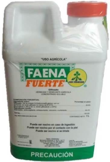 FAENA FUERTE Glifosato 35.6% 1 L
