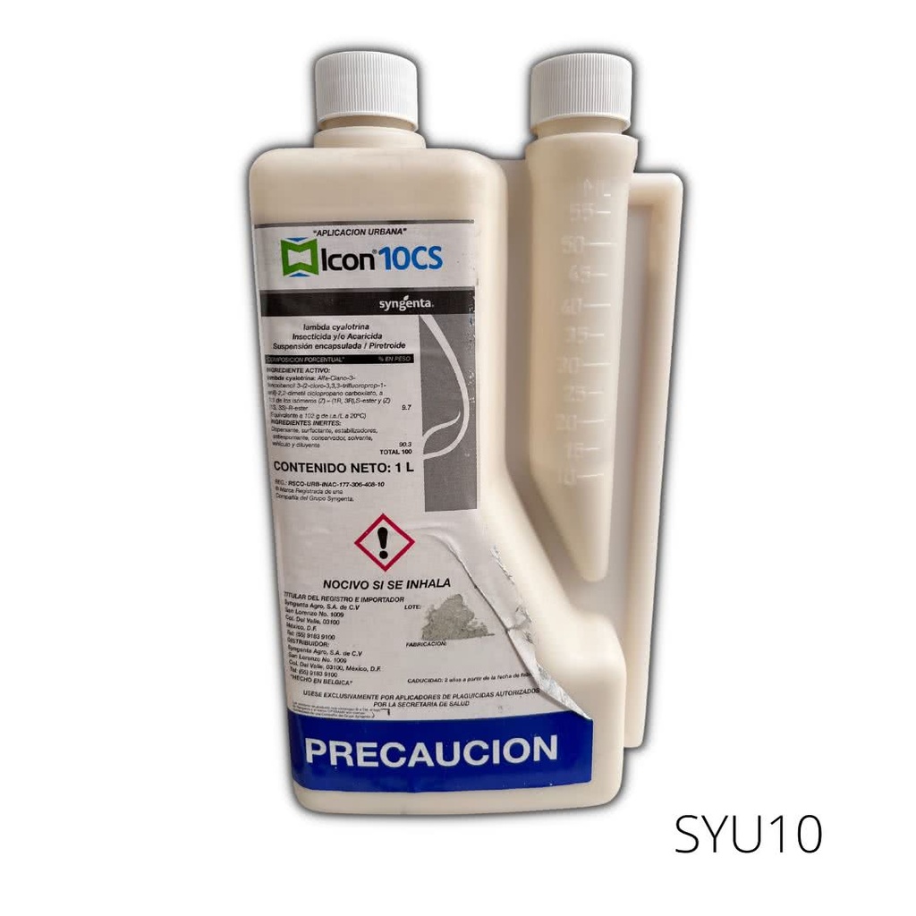 Icon 10 CS Lambda Cyhalotrina 9.70% 1 L Insecticida