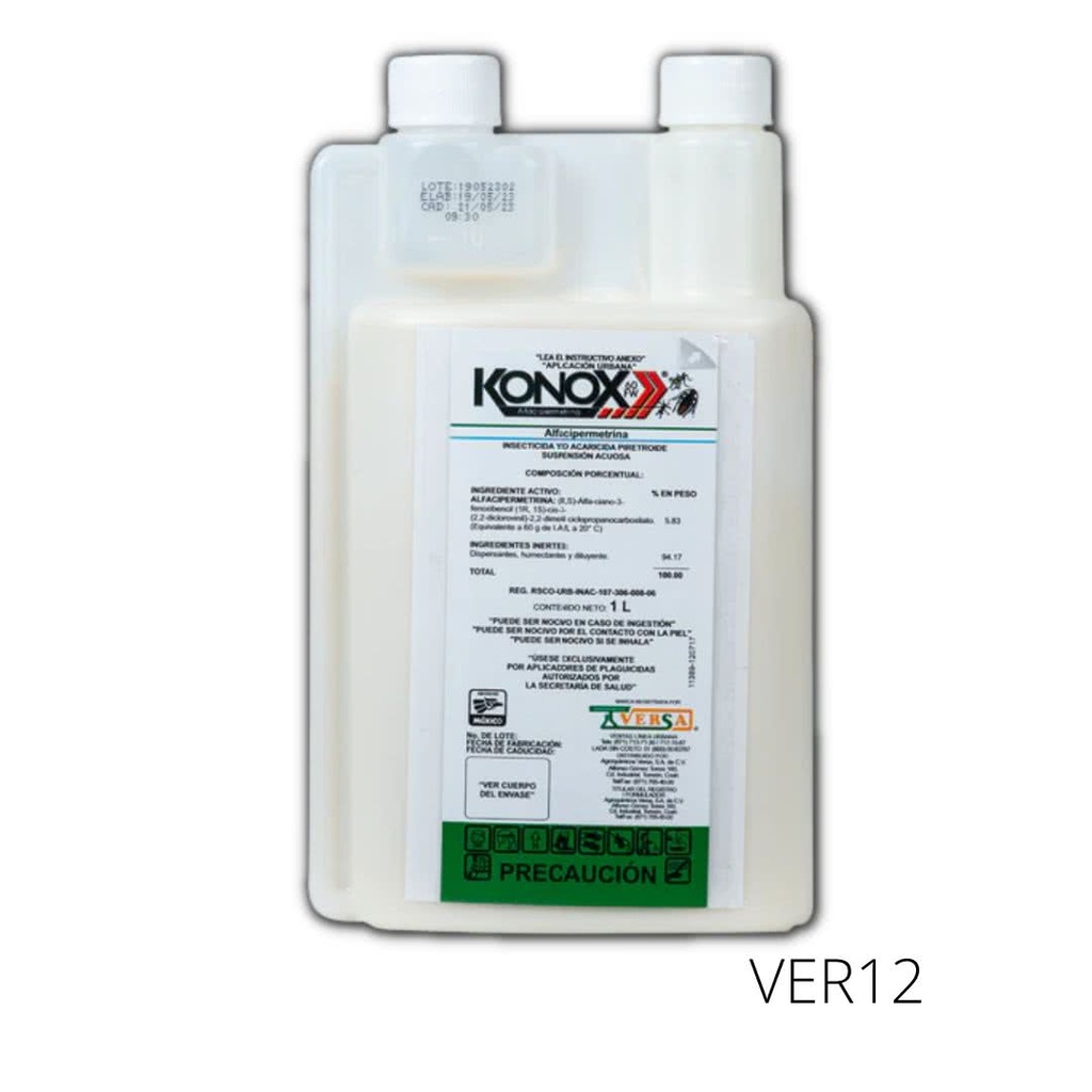 KONOX 60 FW Alfacipermetrina 5.83% 1 L.