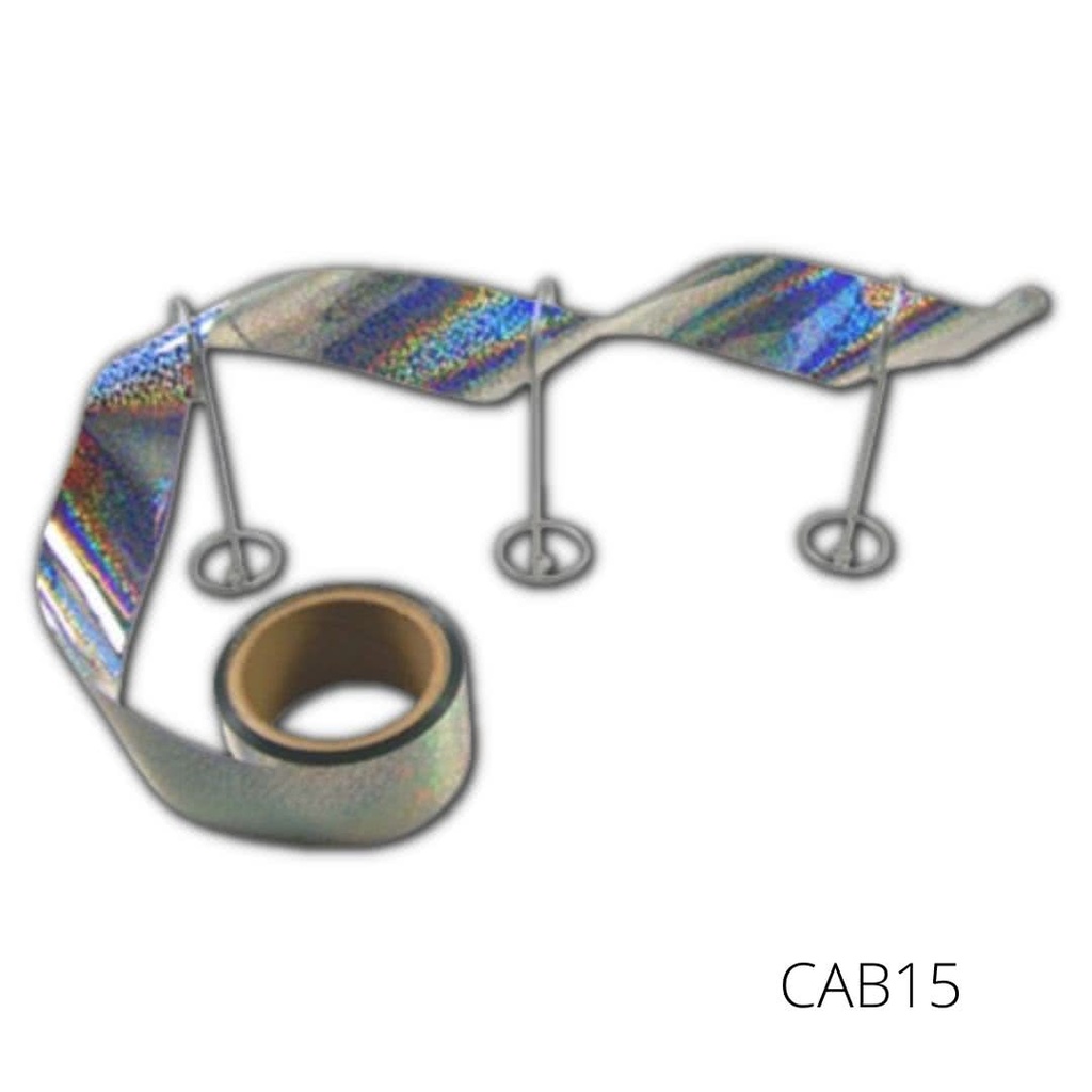 LISTON ESPANTA PAJAROS BIRD-X (0.05 X 30.5 M)