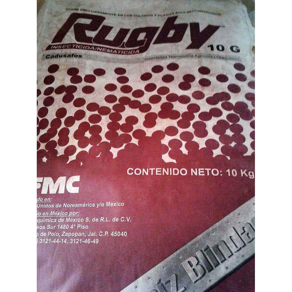 RUGBY 10 G Cadusafos 20.60% 10 kg