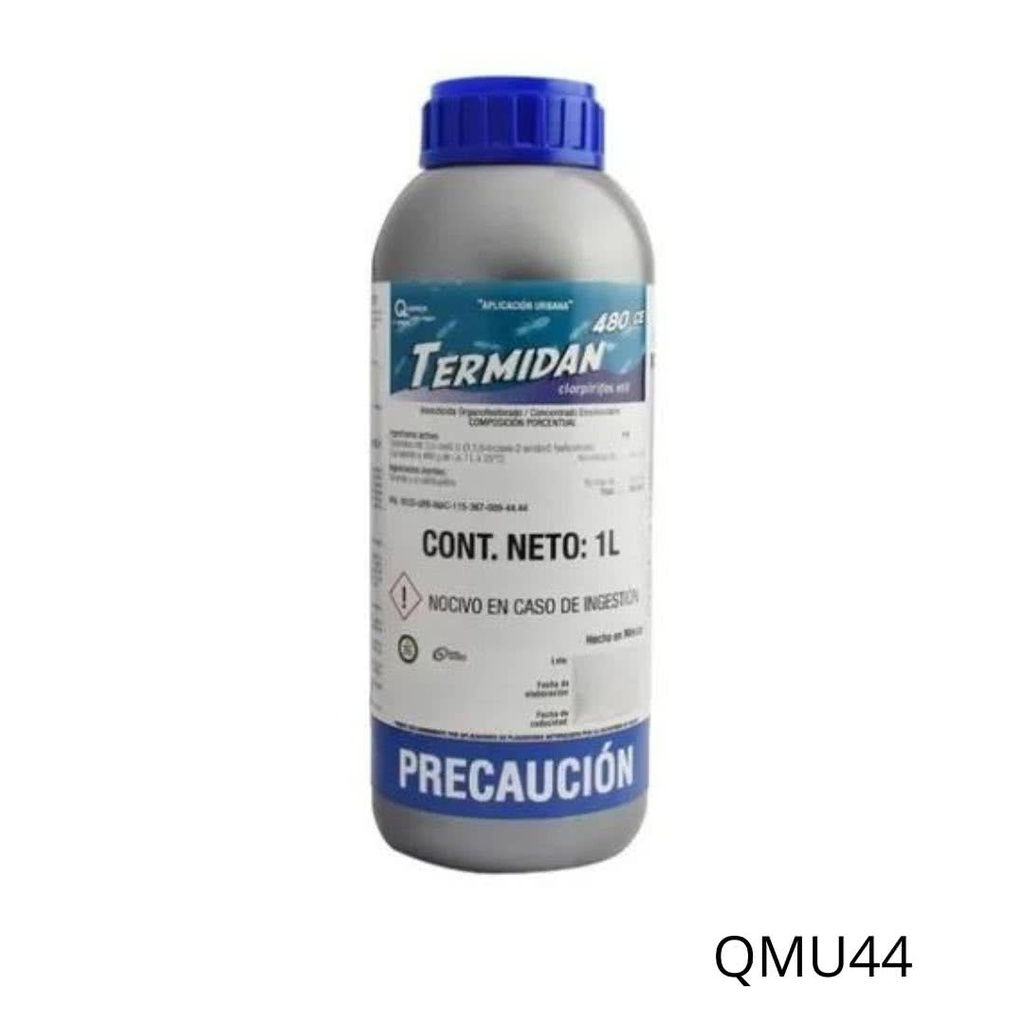 TERMIDAN 480 CE Clorpirifos etil 44.44% 1 L
