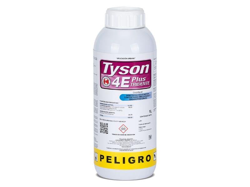 Tyson 4E Clorpirifos etil 45.21% 1 L Insecticida