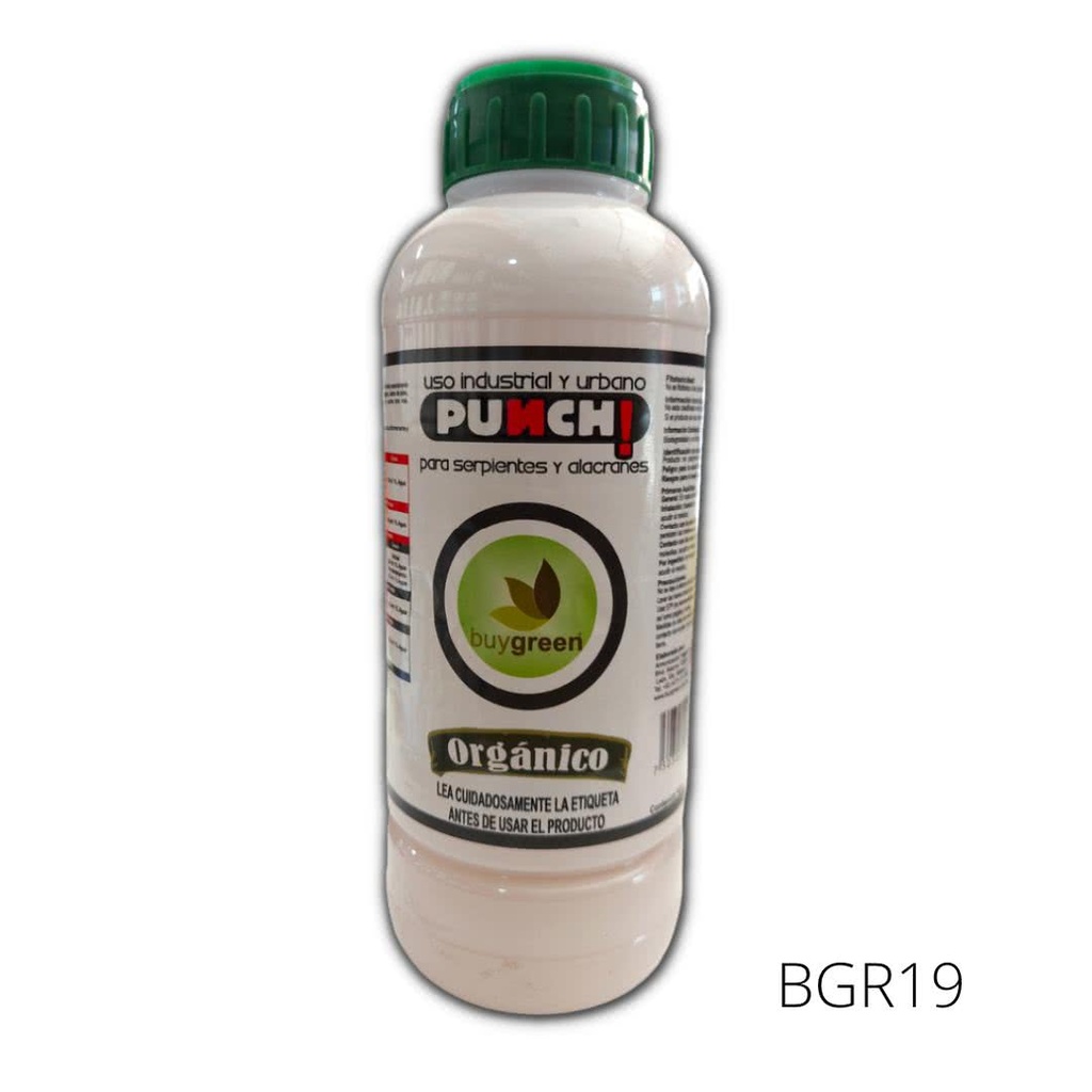 PUNCH CONCENTRADO REPELENTE VIBORAS INSECTOS 1L