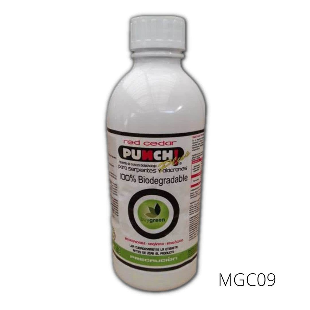 PUNCH PLUS RED CEDAR C/NEEM Repelente Víboras Insectos 1L