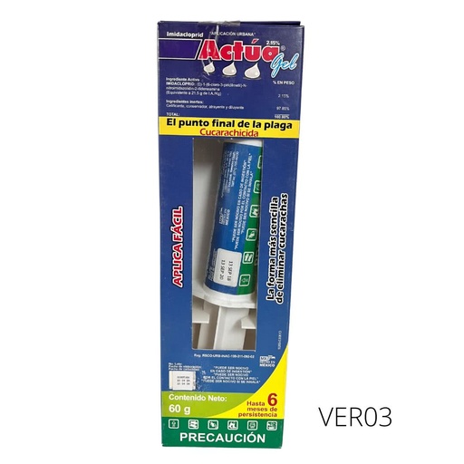 [VER03] ACTUA GEL Imidacloprid 2.15% 60 g 