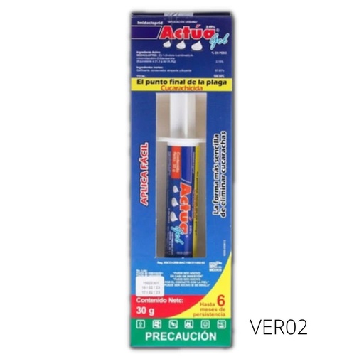 [VER02] ACTUA GEL Imidacloprid 21.5% 30 g