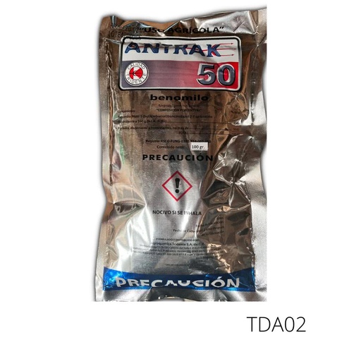 [TDA02] ANTRAK 50 PH Benomilo 50% 100 g