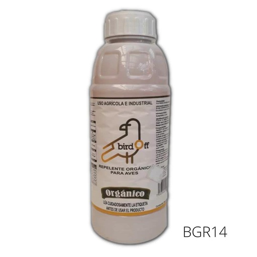 [BGR14] BIRD OFF LIQUIDO REPELENTE AVES 1L