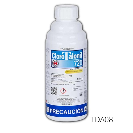 [TDA08] CLOROTALONIL 720 Clorotalonil 54% 950 ml