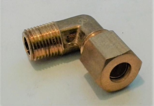 [ACR13] CONECTOR 90° DE BRONCE P/AIRE 8010061