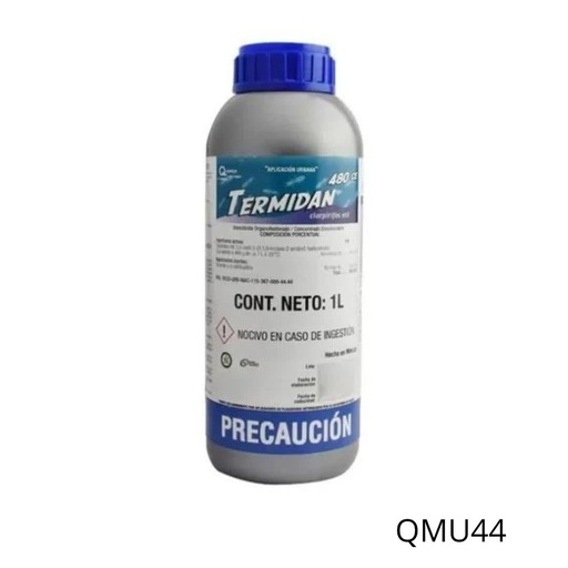 [QMU44] TERMIDAN 480 CE Clorpirifos etil 44.44% 1 L