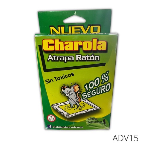 [ADV15] TRAMPA CHAROLA ATRAPA RATAS 1PAR