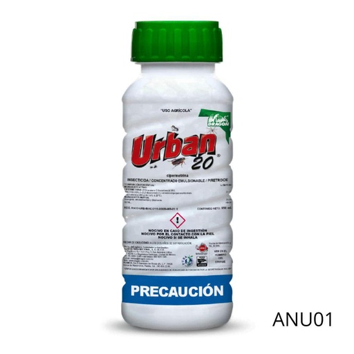 [ANU01] URBAN 20 CE Cipermetrina 21.12% 950 ml