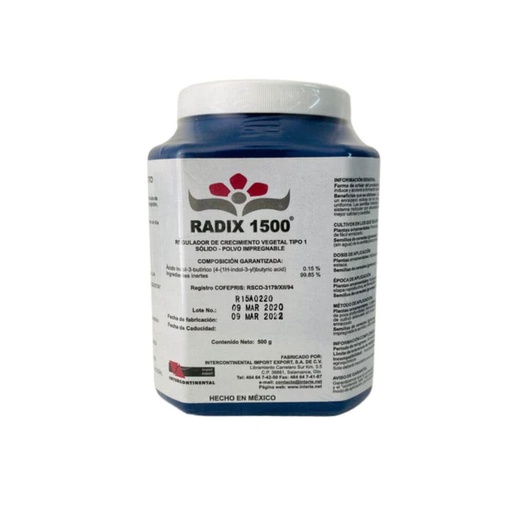 [VAG25] RADIX 1500 Acido indol-3-butirico 0.15% 500 g